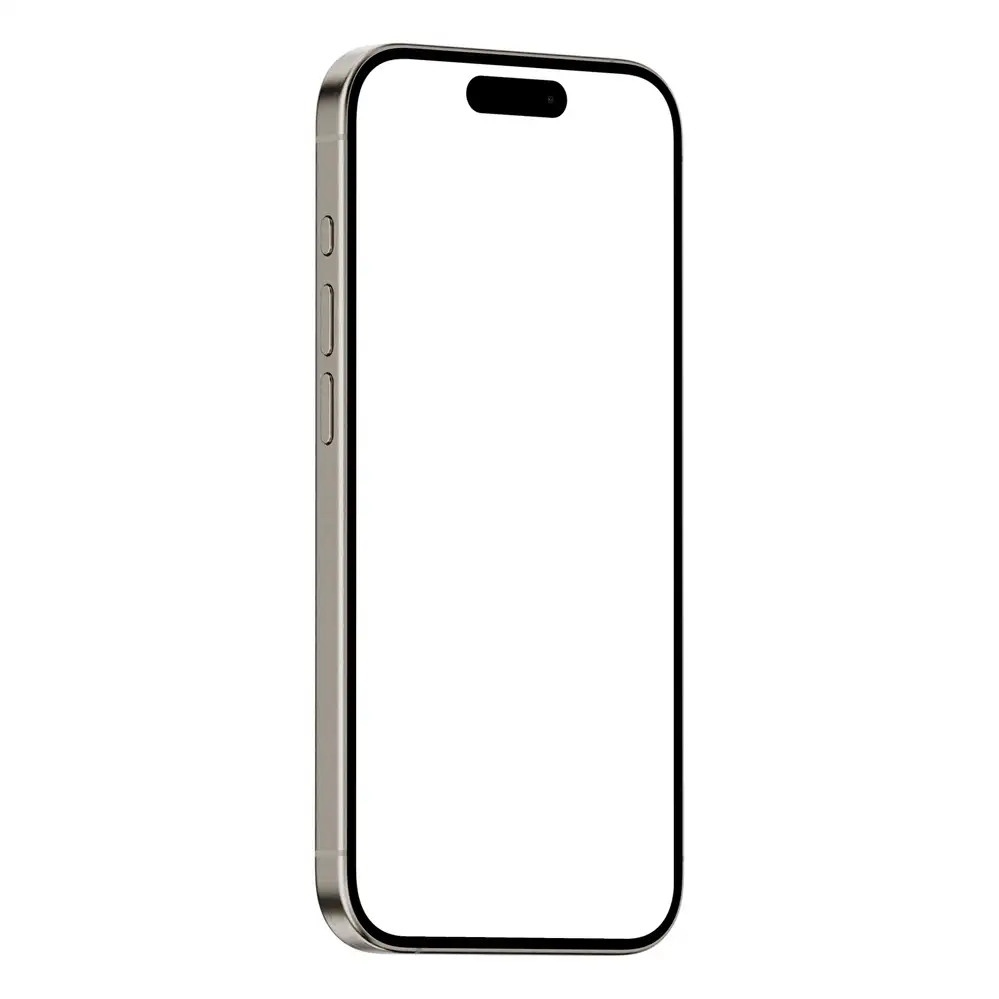 IPhone 15 Pro Mockup Side View